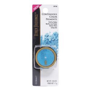 Black Radiance Continuous Color Pigments Eye Shadow "Cobalt" BRAND NEW SEALED